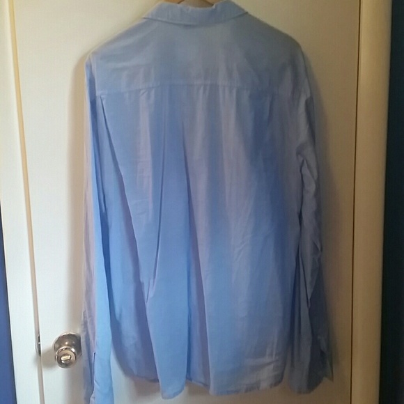 NWT H&M Men's Cotton Button Down - Picture 2 of 7